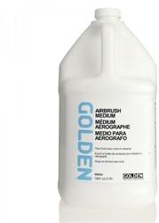 Golden airbrush medium - flacon 3.78 ltr.