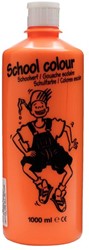 talens schoolverf oranje - flacon 1000 ml