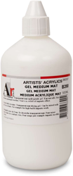 Ara acrylic gelmedium mat - flacon 500 ml. 