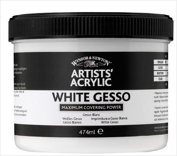 WN artists gesso wit - flacon 450 ml.
