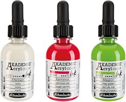 Schminkcke academie acryl inkt - kleuren