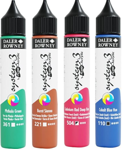 Rowney System 3 fluid acrylverf
