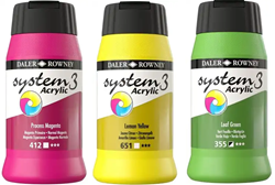 Rowney System 3 acrylverf - 500 ml.