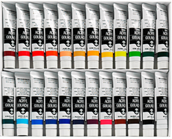 Turner acryl gouache assortiment set 24 x 20 ml.