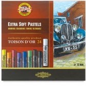 Kohinoor 24 stuks Toison d'or extra soft pastels