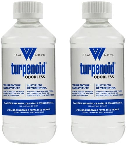 Turpenoid odorless penselenreiniger flacon 236 ml.