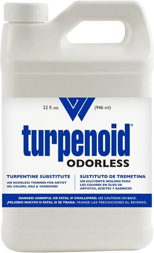 Turpenoid odorless penselenreiniger flacon 946 ml.