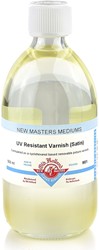 New masters acryl vernis met UV filter zijdeglans - flacon 1000 ml.