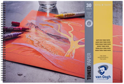 Van Gogh schetsblok 120 grs. 30 vel aardetinten