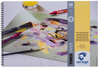 Van Gogh schetsblok 120 grs. 30 vel bosgroen