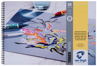 Van Gogh schetsblok 120 grs. 30 vel oceaanblauw