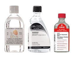 Verdunners, terpentine & terpentijn 