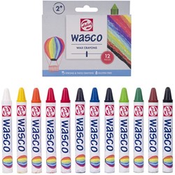 Talens wasco waskrijt - set 12 stuks