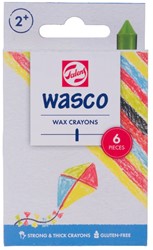 Talens wasco waskrijt - set 6 stuks