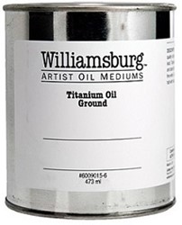 Williamsburg grondlaag voor olieverf bus 473 ml.