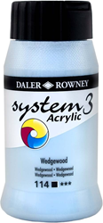 System 3 acryl wedgewood blauw  - flacon 500 ml