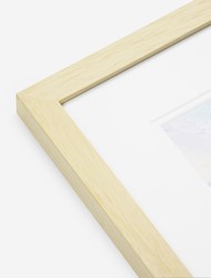 MB atelier wissellijst blank hardhout met glas - 18x24 cm.