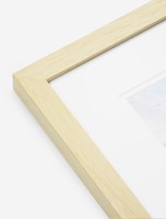 MB atelier wissellijst blank hardhout met glas - 60x80 cm. - (alleen afhalen)