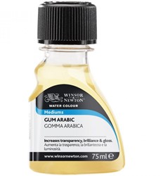 Arabische gom/ Gum arabic winsor & newton - Flacon 75 ml.