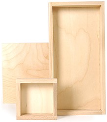 MB Wood Art - houten object  - 6x20x40 cm